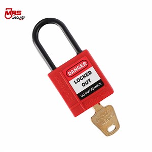 [Hot Item] Nylon Isolation 29mm Safety Padlock Security Lockout Tagout Safe Lock Manufacturer