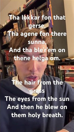 What did Old Frisian sound like? Adam’s Creation #language #oldfrisian