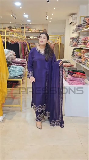 ✨ XPRESSIONS ✨ on Instagram: "✨ Step into elegance with Xpressions’ new launch in luxurious crape silk! 💫 Perfectly crafted partywear suits that blend grace, glamour, and comfort — made to make you shine! ✨💃 Fabric: crape silk Length: 44 Size : L, XL , XXL #crapesilk #crapesilksuit #newarrivals #newcollection #partywear #festivecollection #diwalioutfit #diwali #fashion #clothingbrand #boutique #boutiquestyle #hijab #hijabstyle #grwm #grwmoutfit #shopping #womenswear #ootd #outfit #dress #ethni