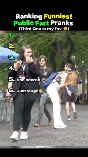 Ranking Funniest Public Fart Pranks