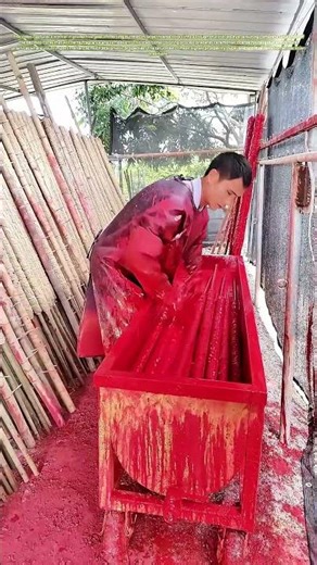 Crimson Coating: How Traditional Incense Sticks Receive Their Ceremonial Color Through Immersion