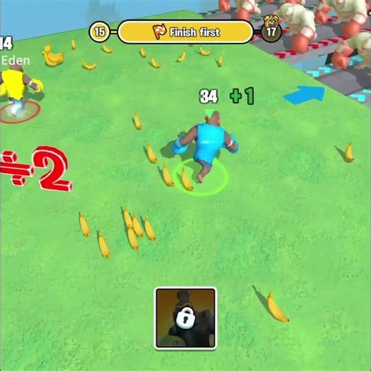 Age Of Apes: Part-1 Banana Competition First Finish 🍌💥#gaming #ageofapes #shorts