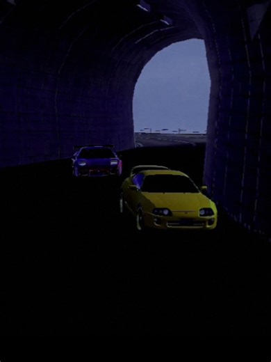 toyota supra vs honda nsx downhill #initiald #touge #eurobeat #supra #nsx