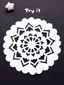 DIY Quick and Easy Paper Cutting Design — Simple Papercraft Tutorial