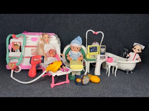 ASMR Pregnant Doll Birth in Hospital | 8 Minutes Roleplay