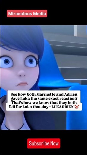 UM SO THE START OF LUKADRIEN? 🥺💞 || #lukacouffaine #adrienagreste #lukadrien #gay #funny #jokes #mlb