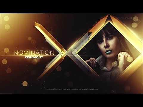 Awards Ceremony Video Template Pack - After Effects Template