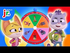 Spin the Mystery Wheel of Creepy Critters! 🦇💫 The Creature Cases | Netflix Jr