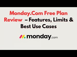 Monday.Com Free Plan Review – Features, Limits & Best Use Cases