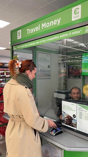 🌍✈️Convenient travel money at a location near you with Asda Travel Money! T&C's Apply | Asda Money