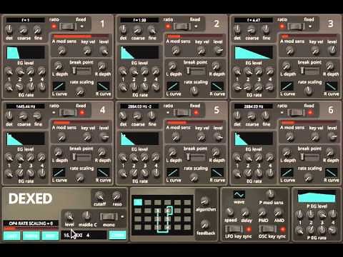 DEXED ALL PRESETS | VIRTUAL INSTRUMENT DEMO