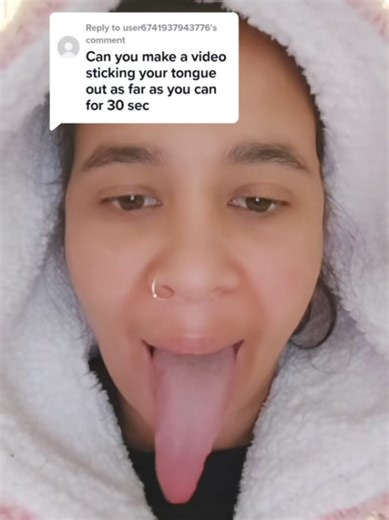 Top Tongue Model 👅 @DJ Kray 🎧 #tongue #longtongue #tonguemodel