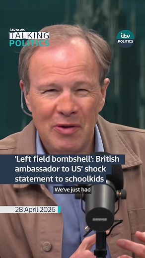 The Financial Times has reported a leaked recording of the UK Ambassador to the US from February where he appears to suggest Britain no longer has a special relationship with America. Christian Turner, who took up the post earlier this year, told students that the only special relationship the US has is “probably Israel”. The Foreign Office has said these were private, informal comments made to UK sixth form students and don’t reflect the UK government’s position. #itvnews #politics #mandelson