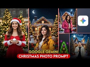 Google Gemini Merry Christmas Ai Photo Editing Prompts | Merry Christmas Ai Photo Editing 2025