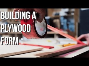 HOW TO | Building a Plywood Form for Epoxy Pours