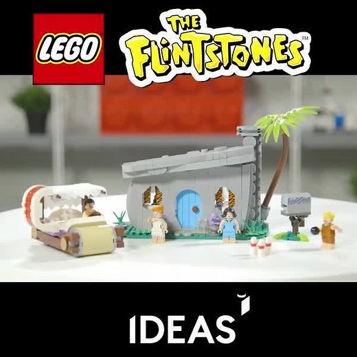 You don’t just need rocks to rebuild the Stone Age. LEGO Ideas “The Flintstones” available now! https://LEGO.build/FlintstonesAvailableNow | LEGO