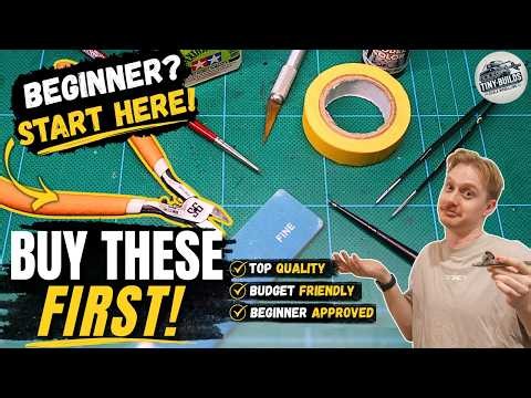 Beginner Scale Modelling? Buy THESE 10 Tools First