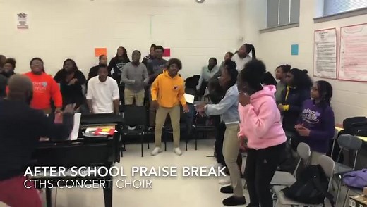 Praise Break Cicely Tyson Community School for Performing and Fine Arts with the CTHS Concert Choir and Troy Bell | East Orange School District