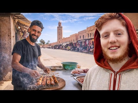 $10 BBQ Feast & Lost In Morocco’s Craziest Market 🇲🇦