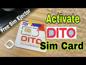 How to Activate DITO sim Card in any Phone