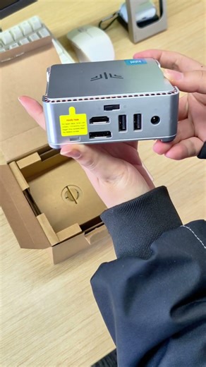 Precision engineered for modern computing. #unboxing #techlover#pcsetup#work #tech #minipc #fyp