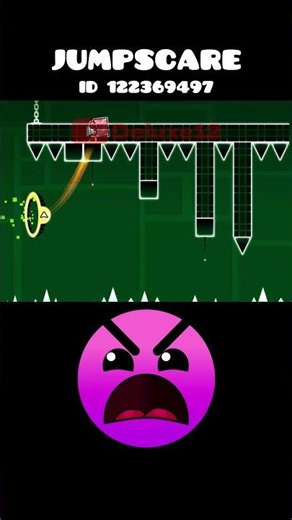 Jumpscare Geometry Dash #geometrydash #shorts #jumpscare