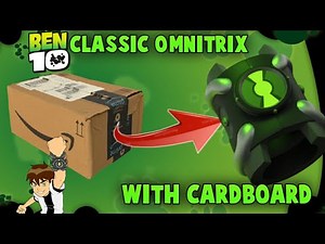 How to make Ben 10 Omnitrix with cardboard