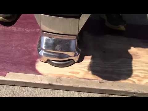 Floor Disk Edger: Demonstration of the HT7-2 Hiretech 7"