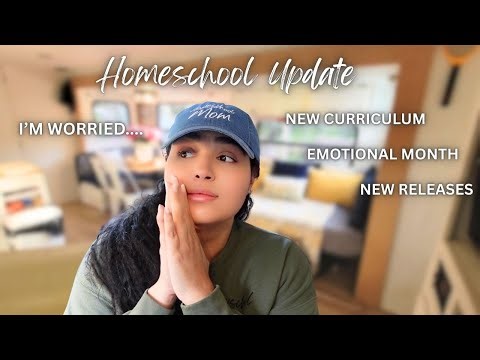 HOMESCHOOL LIFE UPDATE - New Curriculum, New Homeschool Mom Devotional & Emotional Month