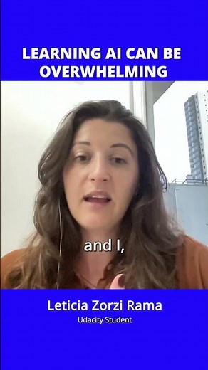 "the Nanodegree program started to give me structure" #generativeai #machinelearning