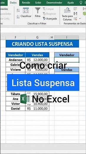 ➡️How to create a drop-down list in Excel - The Easy Way