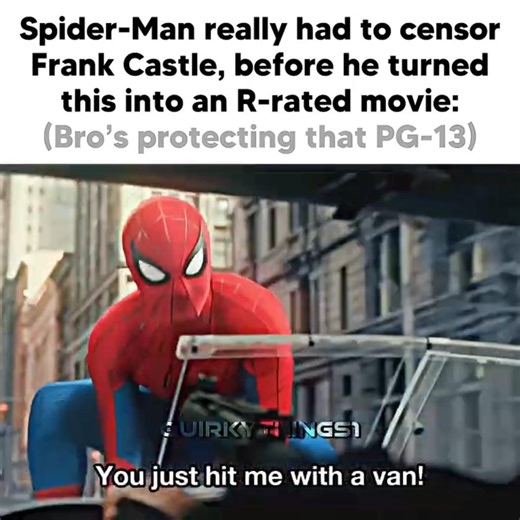 Spider-Man saved his movie from being R-rated😭🙏🏻Spider-Man and the Punisher scene#spiderman#memes#4k