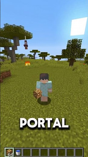 HOW TO MAKE A HEAVEN PORTAL IN MINECRAFT #minecraft #heaven #minecraftportal