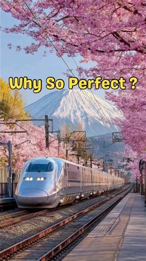 Japanese Trains Are Insanely Perfect 🇯🇵 | #japan #travel
