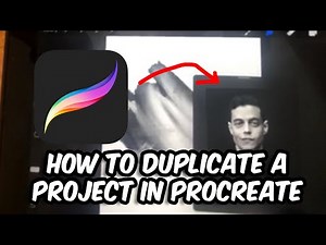 Procreate Tutorial How To Duplicate A Project In Procreate