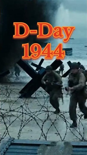 D-Day, 1944. #ww2 #worldwar2 #usa #America #history #shorts #movie #savingprivateryan