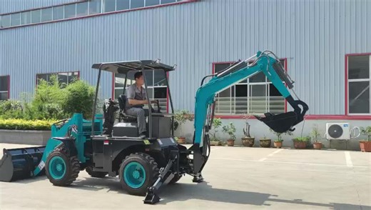 The Cheapest Backhoe Loader With Price China Brand New Mini Backho Loader for Sale