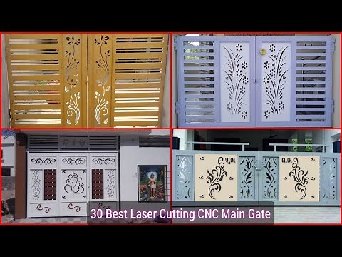 Top Best Modern Laser Cut Cnc Main Gate Design 2023 ||• Letest iron Main Gate Ideas