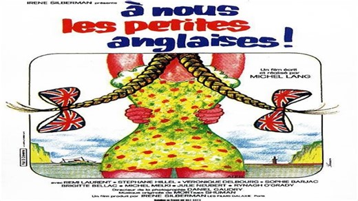 ASA 🎥📽🎬 Let's Get Those English Girls (1976) a film directed by Michel Lang with Rémi Laurent, Stephane Hillel, Véronique Delbourg, Julie Neubert, Sophie Barjac