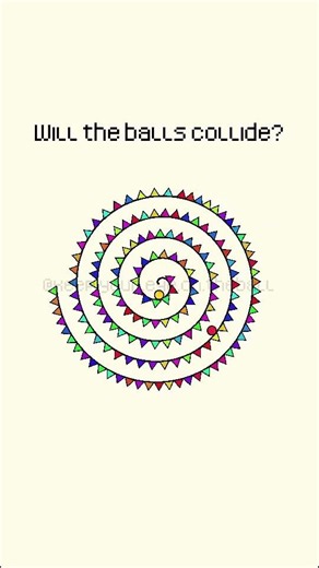 🔺 🟢 ⚫ 🔽 🌀 🟣 🔴 ◀️ 🟡 ⚪ 🔼 🟠 🔻 🟤 ▶️ 🔵 ♾️ 🔘 #bouncingball #simulation #satisfying #keepyoureyeontheball