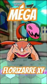 Je Dessine un MÉGA FLORIZARRE XY🌴💥 #pokemon #pokemonza #fakemon #gaming #art #megaevolution #fyp