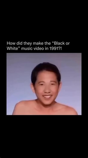 Popular Media Clips on Instagram: "The iconic face-morphing sequence in Michael Jackson’s “Black or White” music video (1991), directed by John Landis, was created using early digital visual effects by Pacific Data Images (PDI)—the studio that pioneered high-quality “morphing” tech at the time—rather than modern CGI. The technique involved filming diverse individuals (including models and extras like a young Tyra Banks) in tightly controlled setups with matching head positions, lighting, and neu