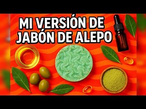 My Homemade Aleppo Soap: Quick, Easy, and Full of Benefits | DIY Aleppo Soap 🧼 #35/100