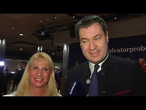 Premiere als Ministerpräsident auf dem Nockherberg - Markus Söder