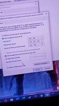 Conexión de dos computadoras con cable Ethernet para hacer ping