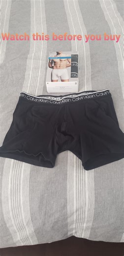 Watch Review of Calvin Klein boxer briefs - highly recommend on Amazon Live