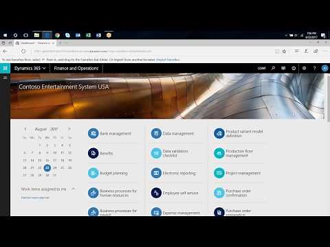 Dynamics 365 for Finance and Operations