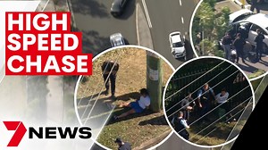 A wanted man and woman are in police custody after a high speed chase lasting over an hour through Sydney's north west. The pair had nowhere to hide. The pursuit played-out live on television, choppers tracking their every move. More Details: https://7news.link/3OmelWW 7NEWS at 6pm. #Sydney #7NEWS | 7NEWS Sydney