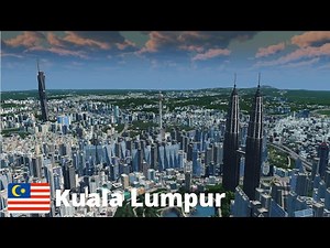 Cities: Skylines - Kuala Lumpur Speed Build