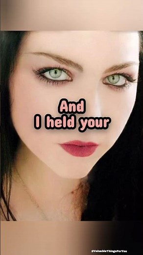 My Immortal - Evanescence (2003) #music #song #lyrics#englishlyrics #myimmortal #evanescence #amylee